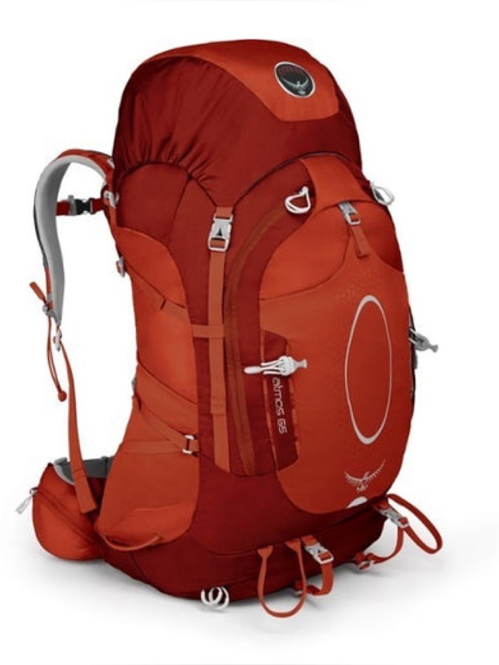 Osprey Atmos 65 Hiking Backpack
Oxide Red